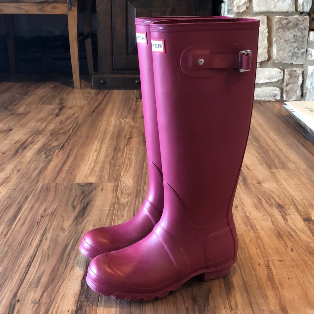 Hunter Rainboots Size Women’s 6 - Picture 2 of 4